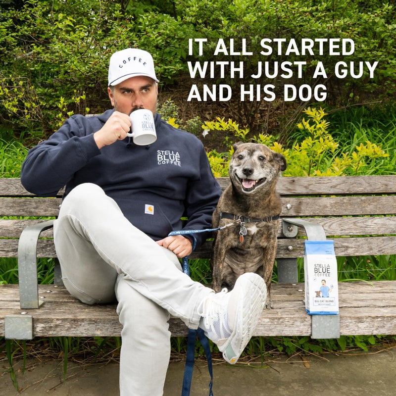 Stella Blue Ground Coffee, Positive Vibes Blend, Light Roast, Vanilla and Fruity Notes, 100% Arabica, Ethically Sourced from Central and South America, 12 oz bag - Image 4